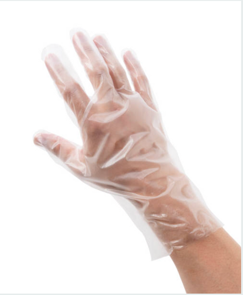 High quality plastic gloves. (1000-2500 pieces)